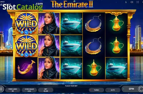 Скрин2. The Emirate II слот