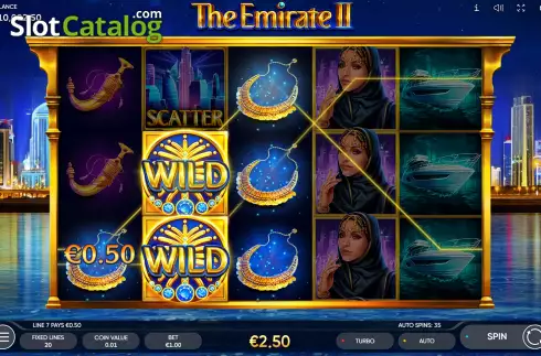 Скрин4. The Emirate II слот