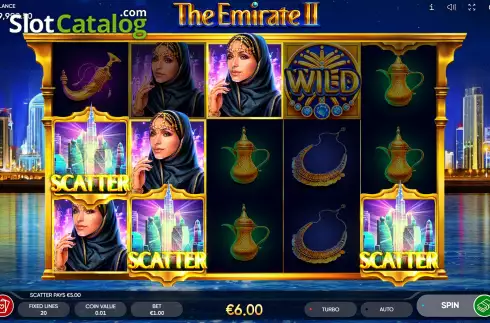 Скрин6. The Emirate II слот