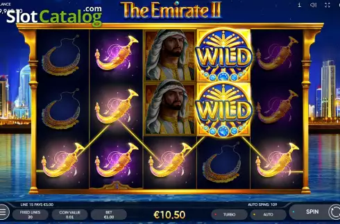 Скрин9. The Emirate II слот