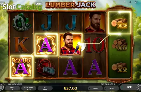 Скрин8. Lumber Jack слот