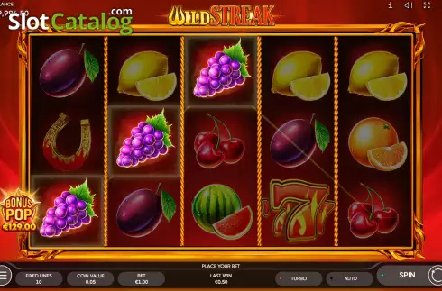 Скрин3. Wild Streak слот