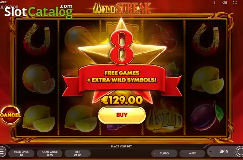 Скрин6. Wild Streak слот