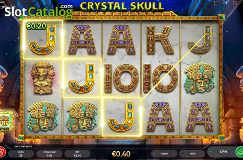 Скрин3. Crystal Skull (Endorphina) слот