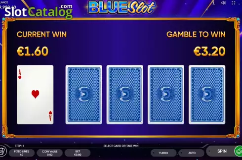 Скрин5. Blue Slot слот
