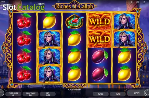 Скрин2. Riches of Caliph слот