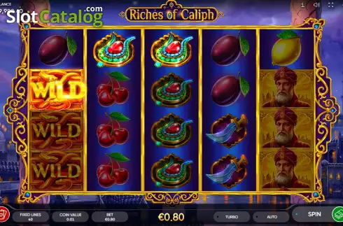 Скрин3. Riches of Caliph слот