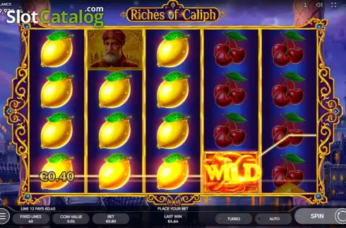Скрин4. Riches of Caliph слот