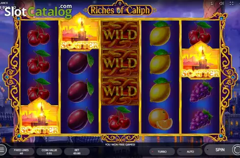 Скрин6. Riches of Caliph слот