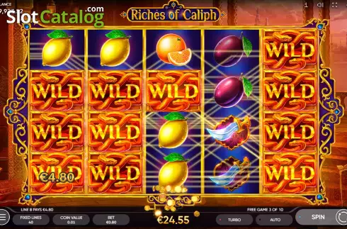 Скрин8. Riches of Caliph слот