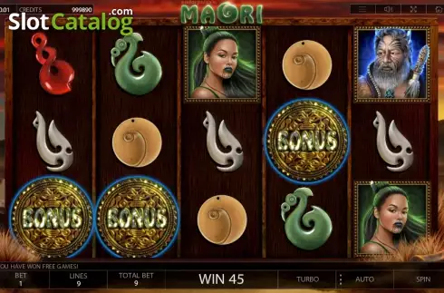 Scatter. Maori слот