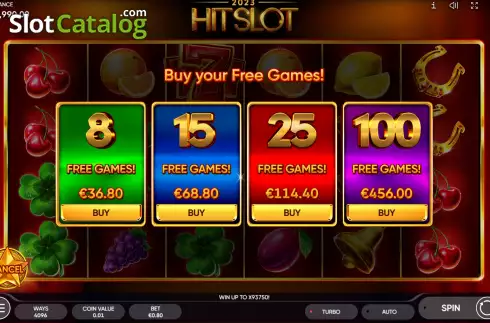 Скрин6. 2023 Hit Slot слот