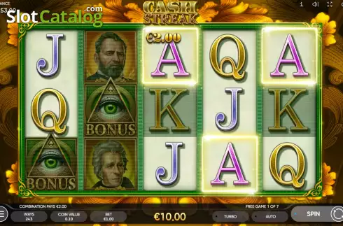 Скрин8. Cash Streak слот