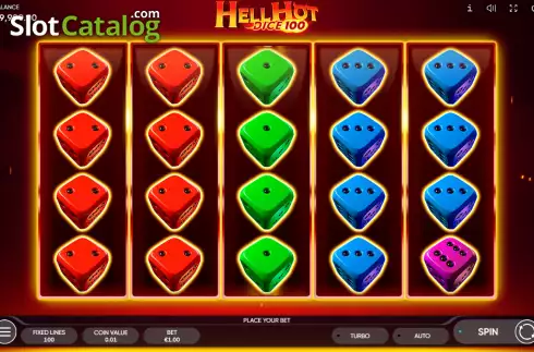 Скрин2. Hell Hot Dice 100 (Endorphina) слот