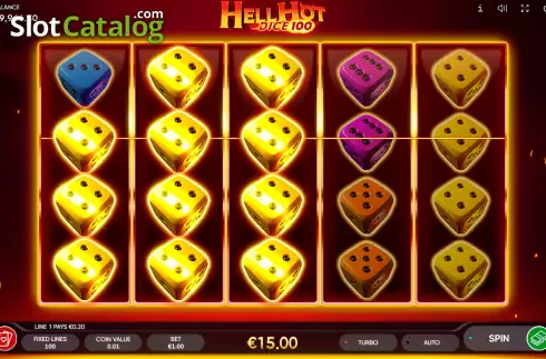 Скрин4. Hell Hot Dice 100 (Endorphina) слот