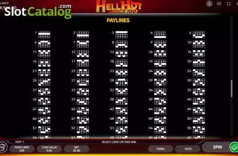 Скрин9. Hell Hot Dice 100 (Endorphina) слот