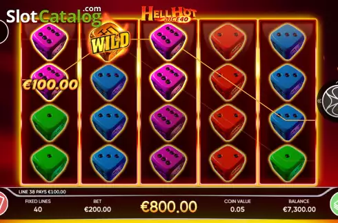Скрин4. Hell Hot Dice 40 слот
