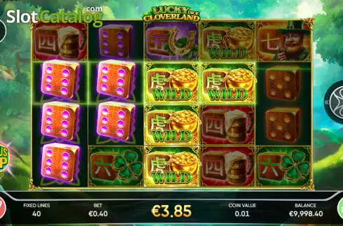 Скрин3. Lucky Cloverland Dice слот
