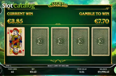 Скрин5. Lucky Cloverland Dice слот