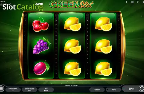 Скрин2. Green Slot слот