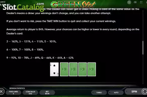 Скрин9. Green Slot слот
