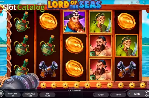 Скрин2. Lord of the Seas (Endorphina) слот