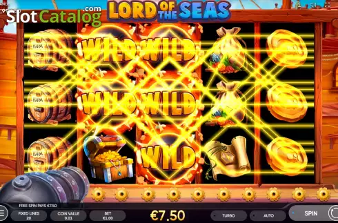 Скрин3. Lord of the Seas (Endorphina) слот