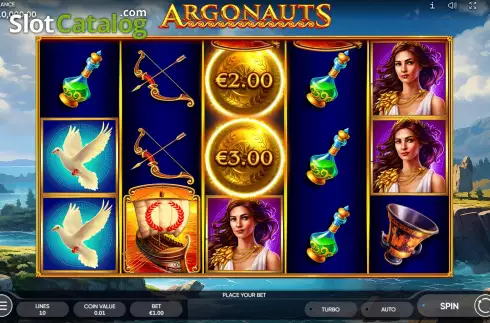 Скрин2. Argonauts (Endorphina) слот