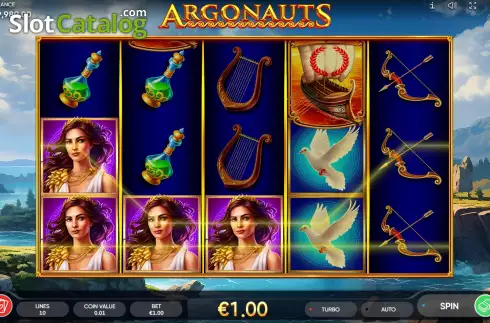 Скрин3. Argonauts (Endorphina) слот