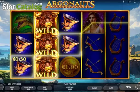 Скрин4. Argonauts (Endorphina) слот