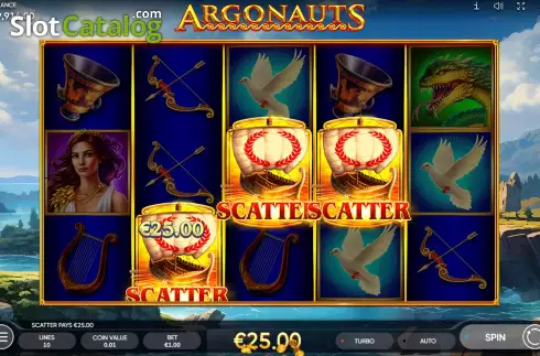 Скрин7. Argonauts (Endorphina) слот