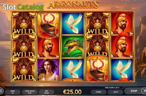 Скрин9. Argonauts (Endorphina) слот