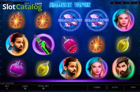 Скрин7. The Diamond Vapor слот