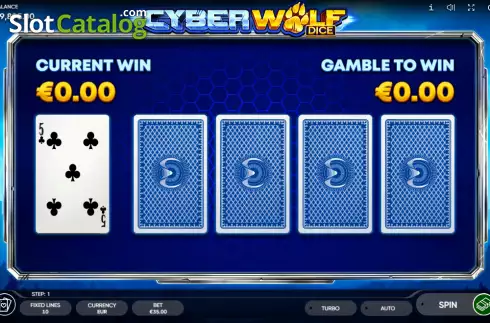 Скрин4. Cyber Wolf Dice слот