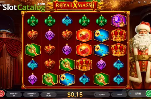 Скрин2. Royal Xmass 2 слот