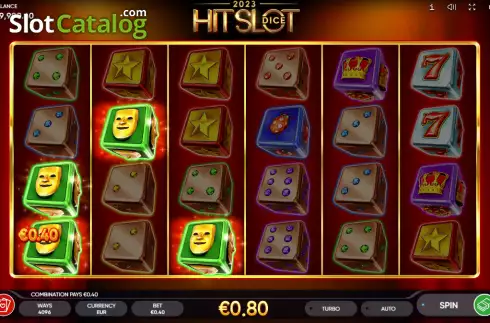 Скрин3. 2023 Hit Slot Dice слот