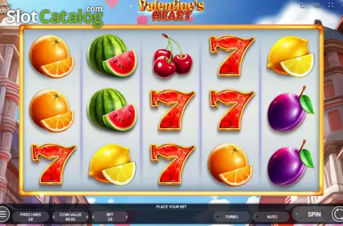 Скрин2. Valentine's Heart слот