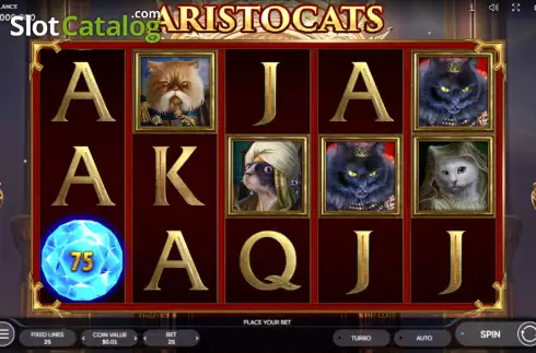 Скрин2. Aristocats слот