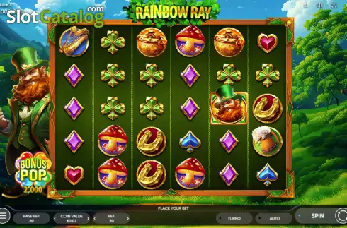 Скрин2. Rainbow Ray слот