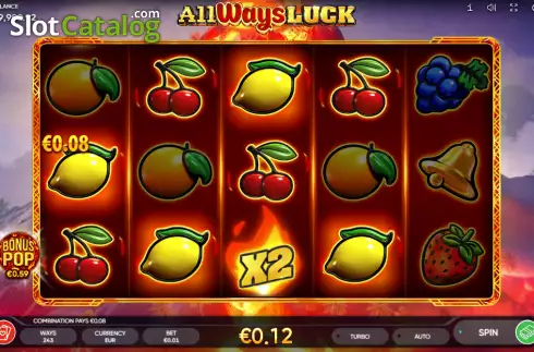 Скрин3. All Ways Luck слот