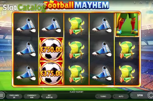 Скрин2. Football Mayhem слот