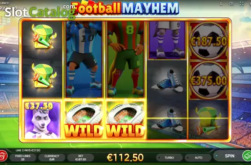 Скрин3. Football Mayhem слот