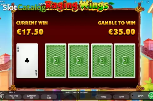Скрин5. Raging Wings слот