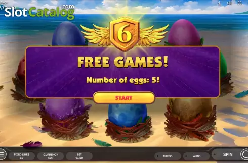 Скрин8. Raging Wings слот