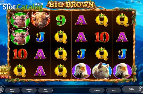 Скрин2. Big Brown слот