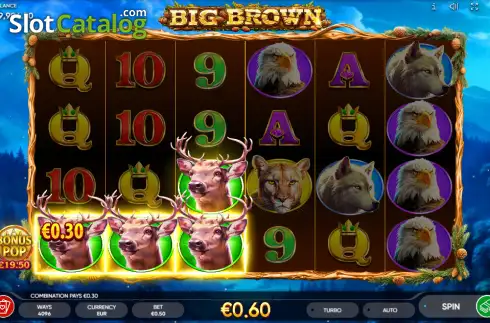 Скрин3. Big Brown слот