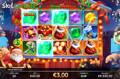 Скрин3. Xmas Burst слот