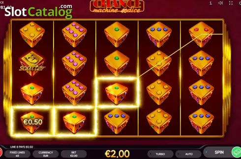 Скрин3. Chance Machine 40 Dice слот