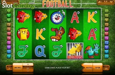 Скрин2. Football (Endorphina) слот
