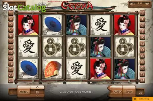 Скрин3. Geisha (Endorphina) слот